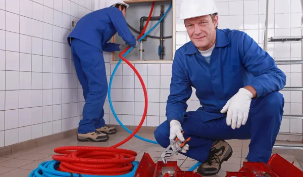 a male plumber fixing a bathroom faucet from Emergency Plumber Round Rock in Round Rock, TX - Water Heater Replacement a male plumber fixing a bathroom faucet from Emergency Plumber Round Rock in Round Rock, TX - Water Heater Replacement