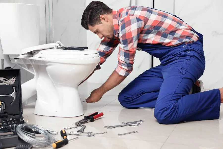 a male plumber fixing a sink pipe from Emergency Plumber Round Rock in Round Rock, TX - Water Heater Replacement a male plumber fixing a sink pipe from Emergency Plumber Round Rock in Round Rock, TX - Water Heater Replacement