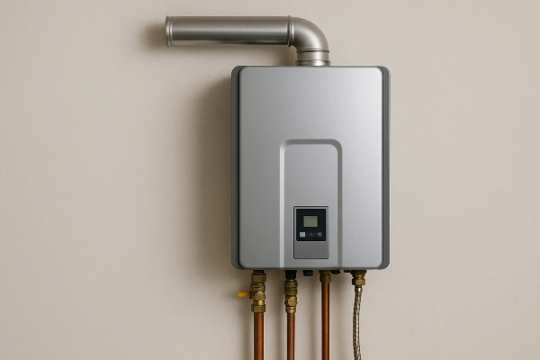 a tankless water heater